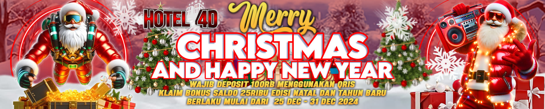 hotel4d bonus natal dan tahun baru